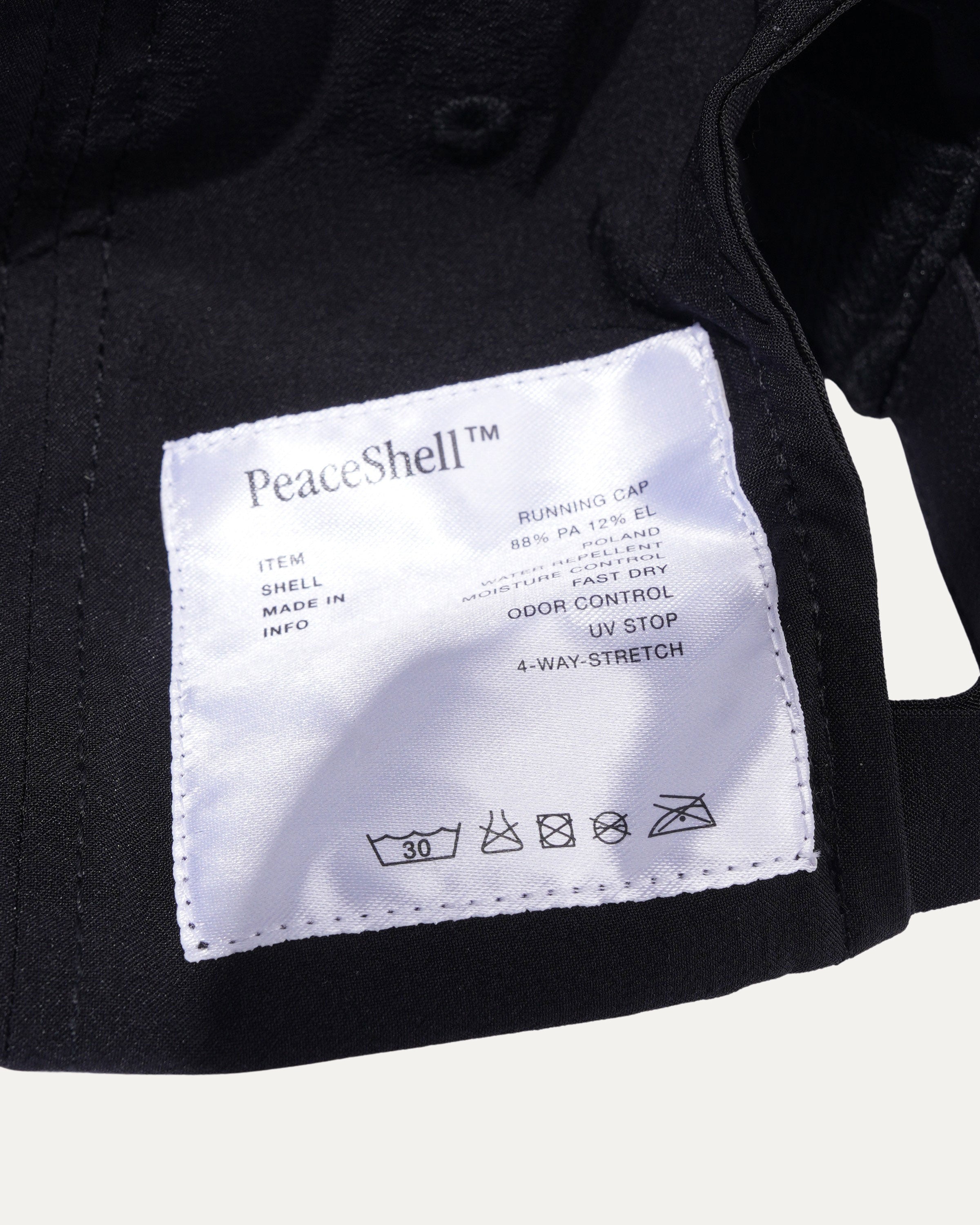 PeaceShell Running Cap