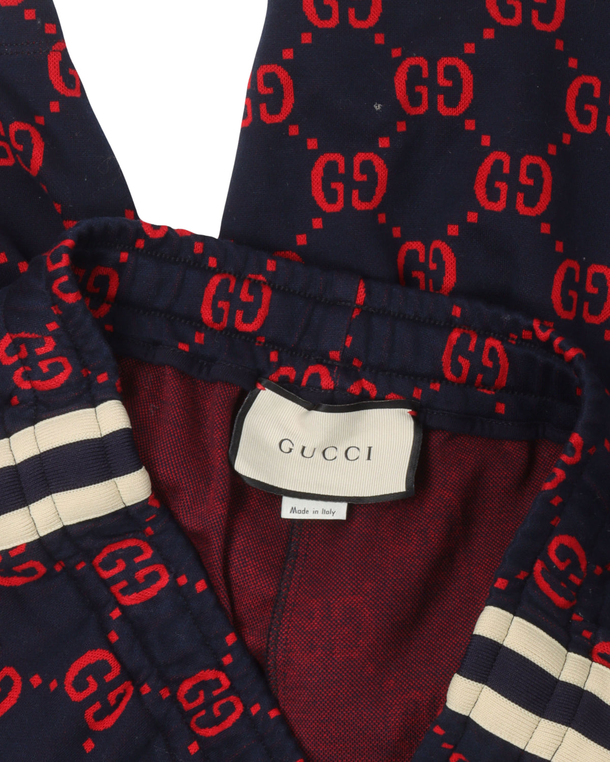 Monogram Side-Stripe Shorts