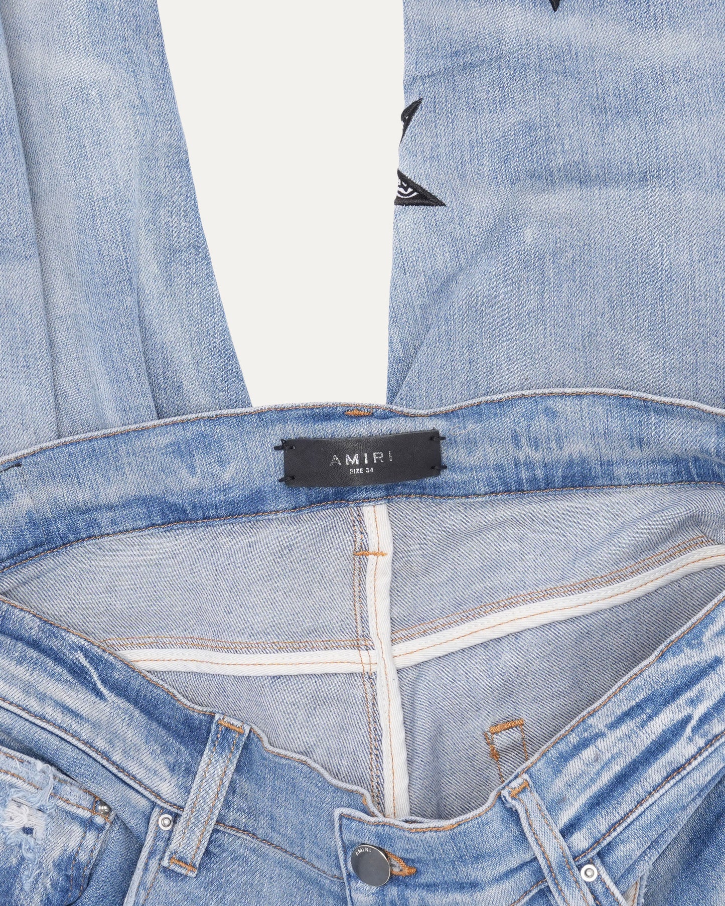 Chemist Star Patch Jeans