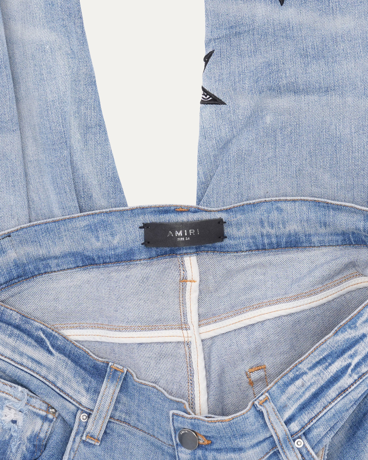 Chemist Star Patch Jeans