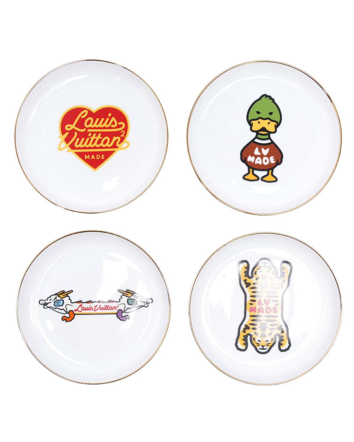 Nigo Porcelain Plate Set