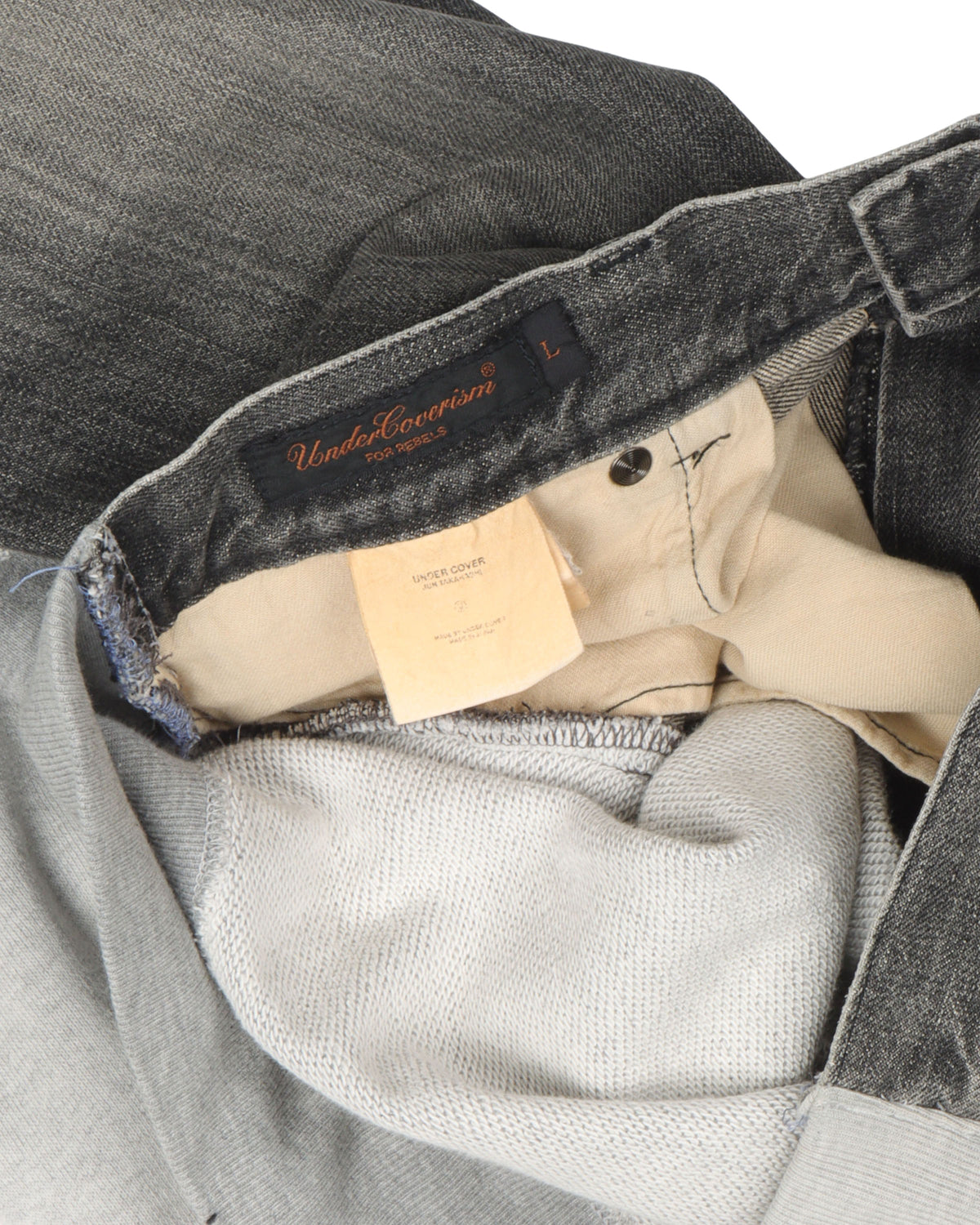 AW02 REBELGODS Hybrid Denim Jeans