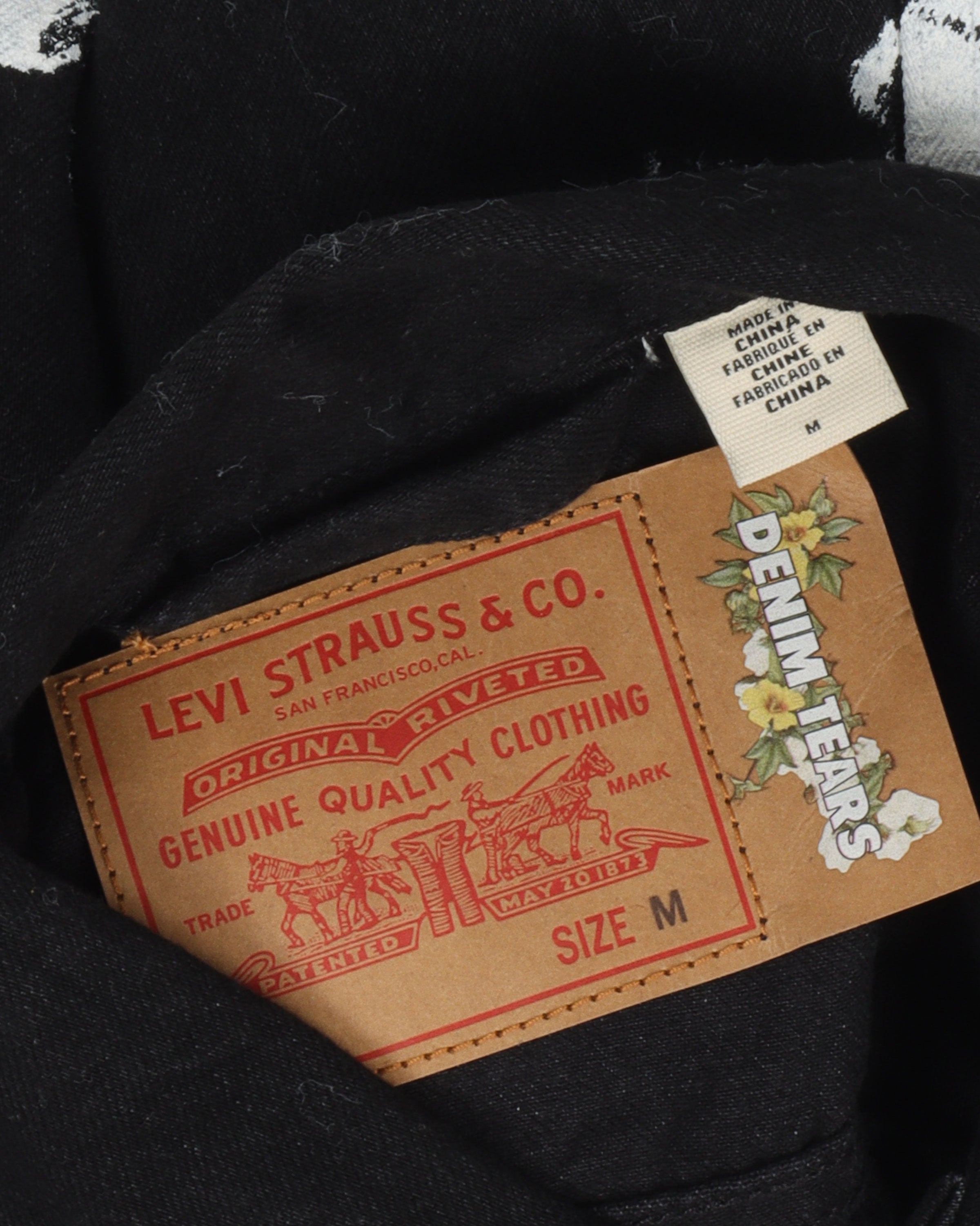 Levi's Cotton Wreath Denim Jacket