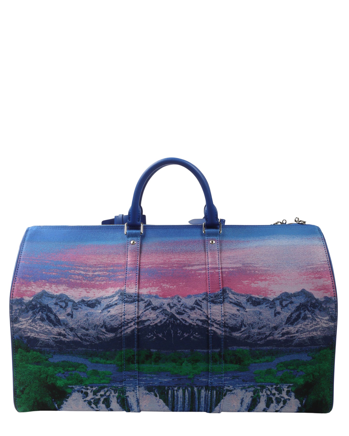 Multicolor Jacquard Polyester Landscape Keepall 50 Bandouliere (2022)
