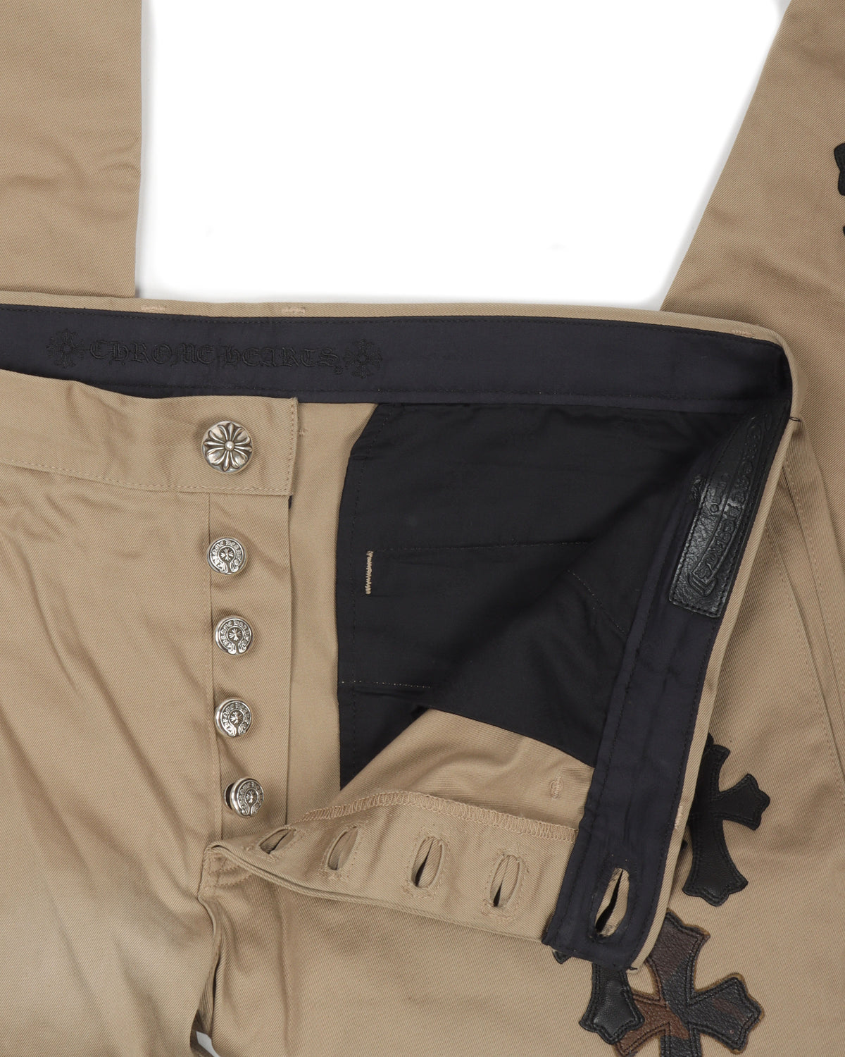 Cross Patch Chino Pants