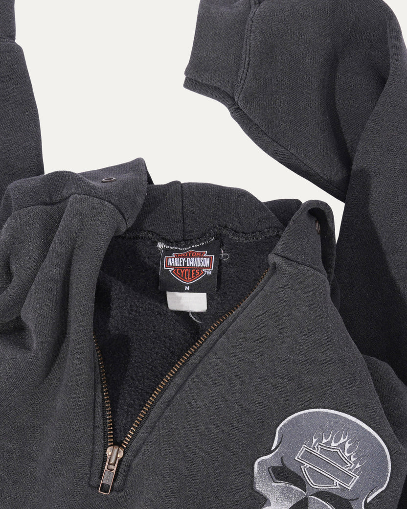 Harley Davidson Quarter-Zip Hoodie