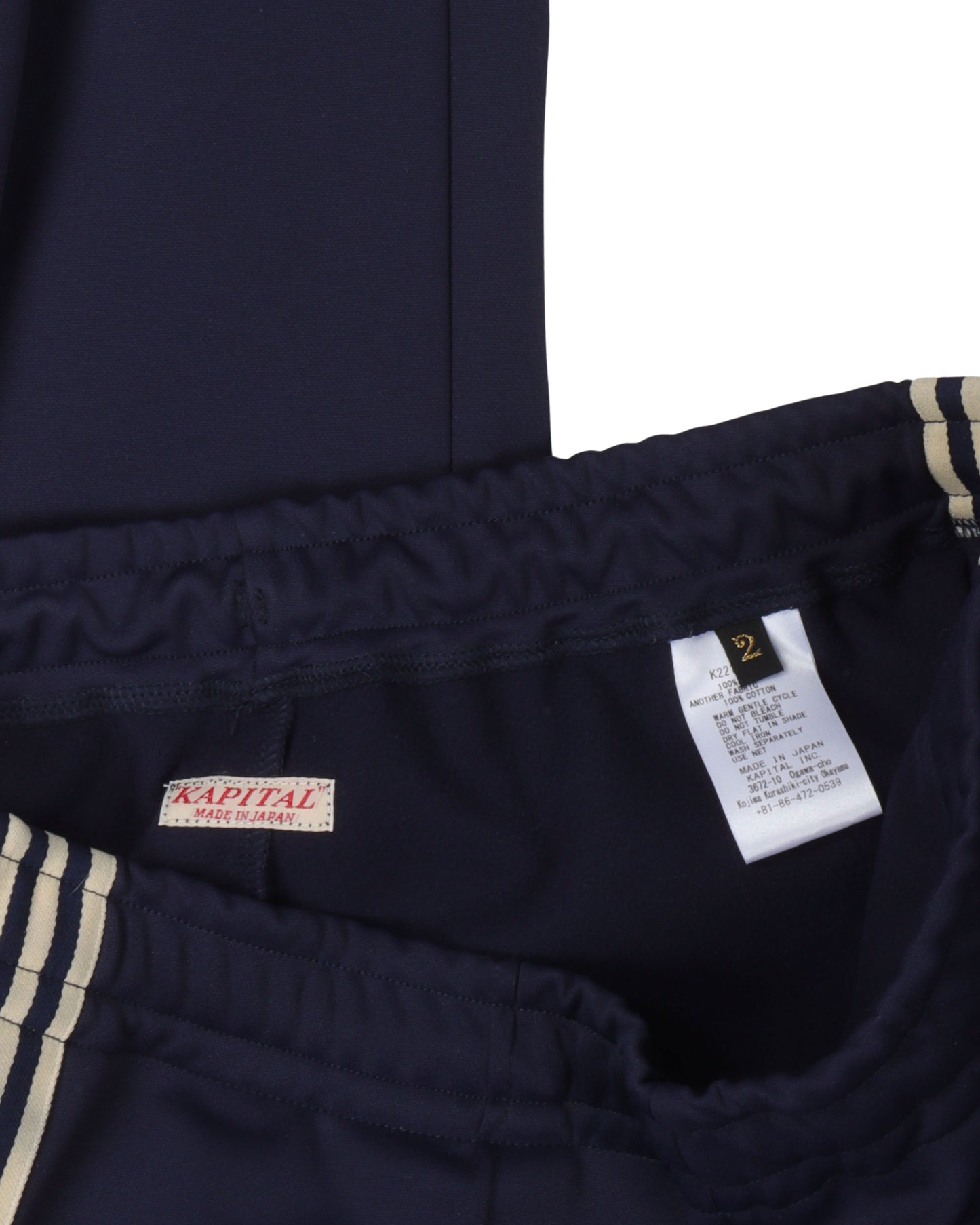 Flared Striped Jersey Track Pants