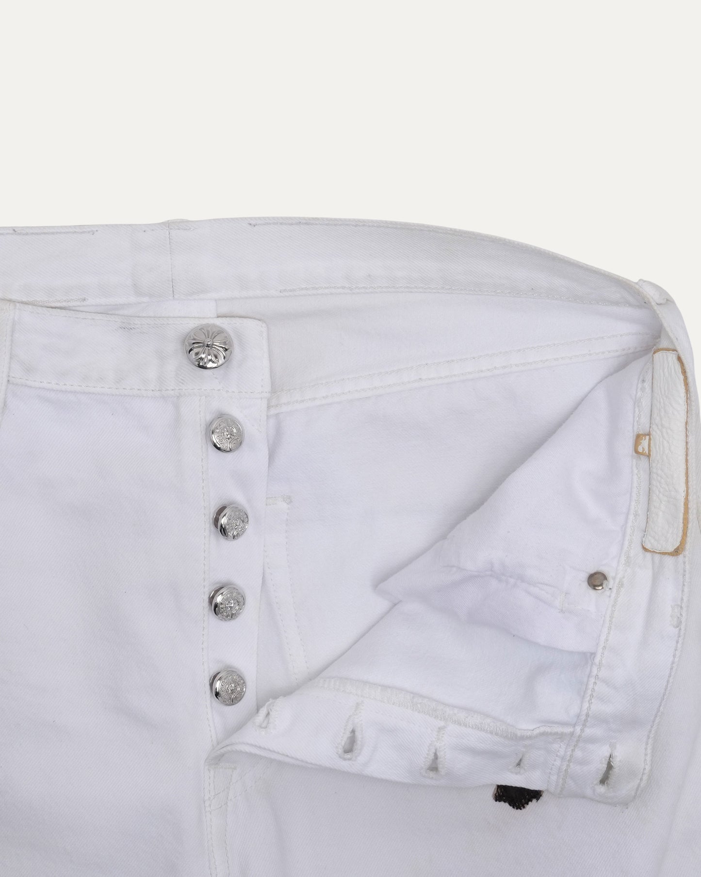 Levis 501 Cross Patch Jeans