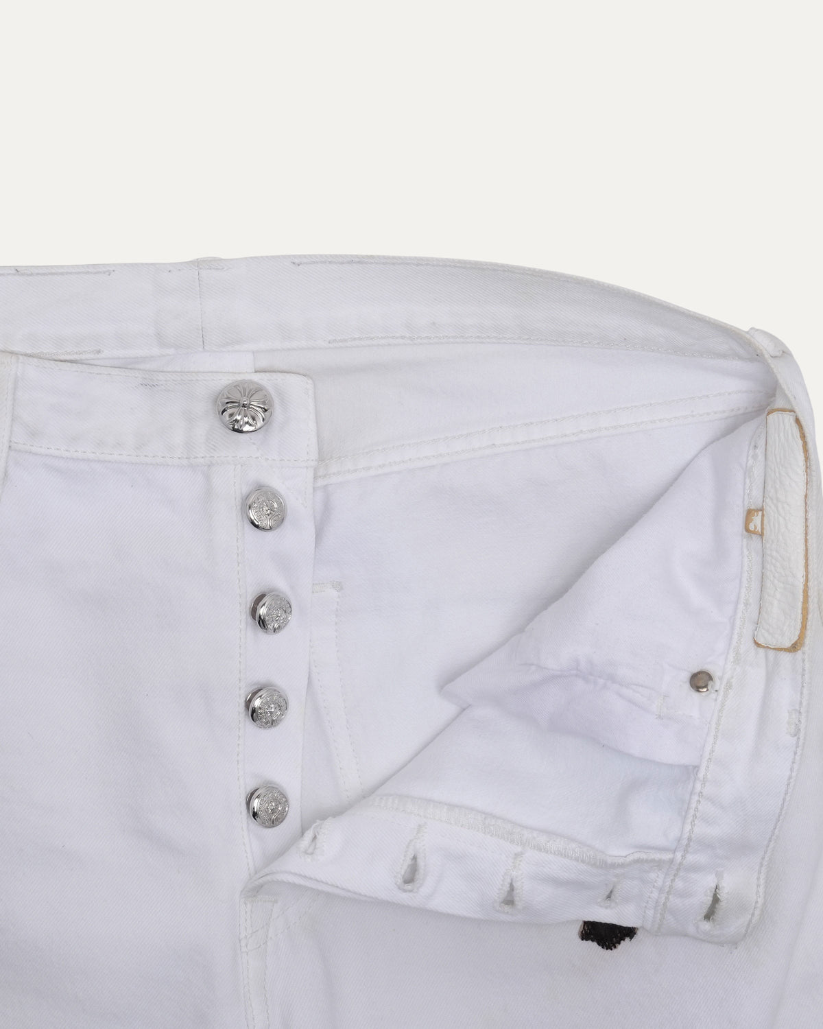 Levis 501 Cross Patch Jeans
