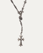 Tiny E Choke Chain Necklace