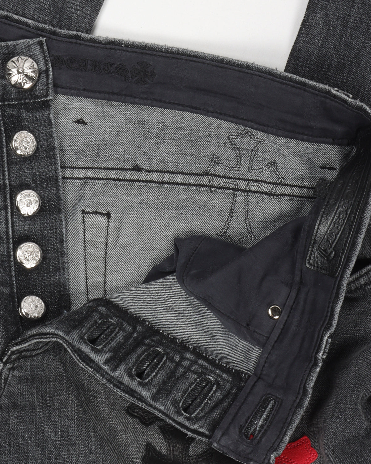 Multi-Cross Fade Jeans
