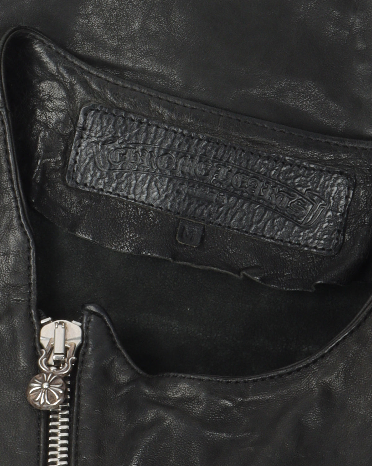 Zip Up Goat Leather Vest
