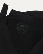 Plus Cross Patch Cardigan Sweater