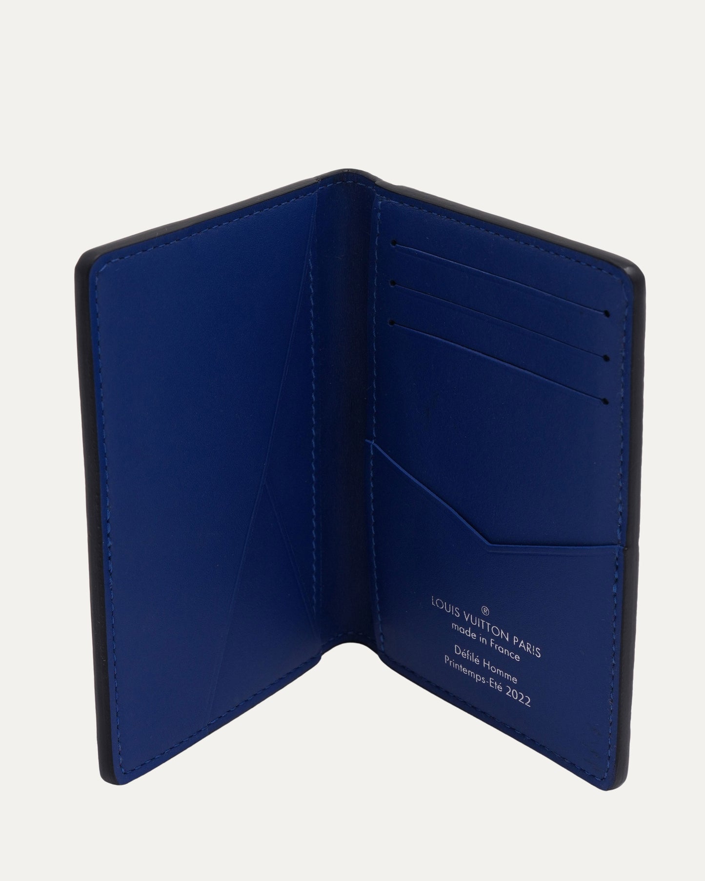 Gradient Embossed Monogram Pocket Organizer Wallet