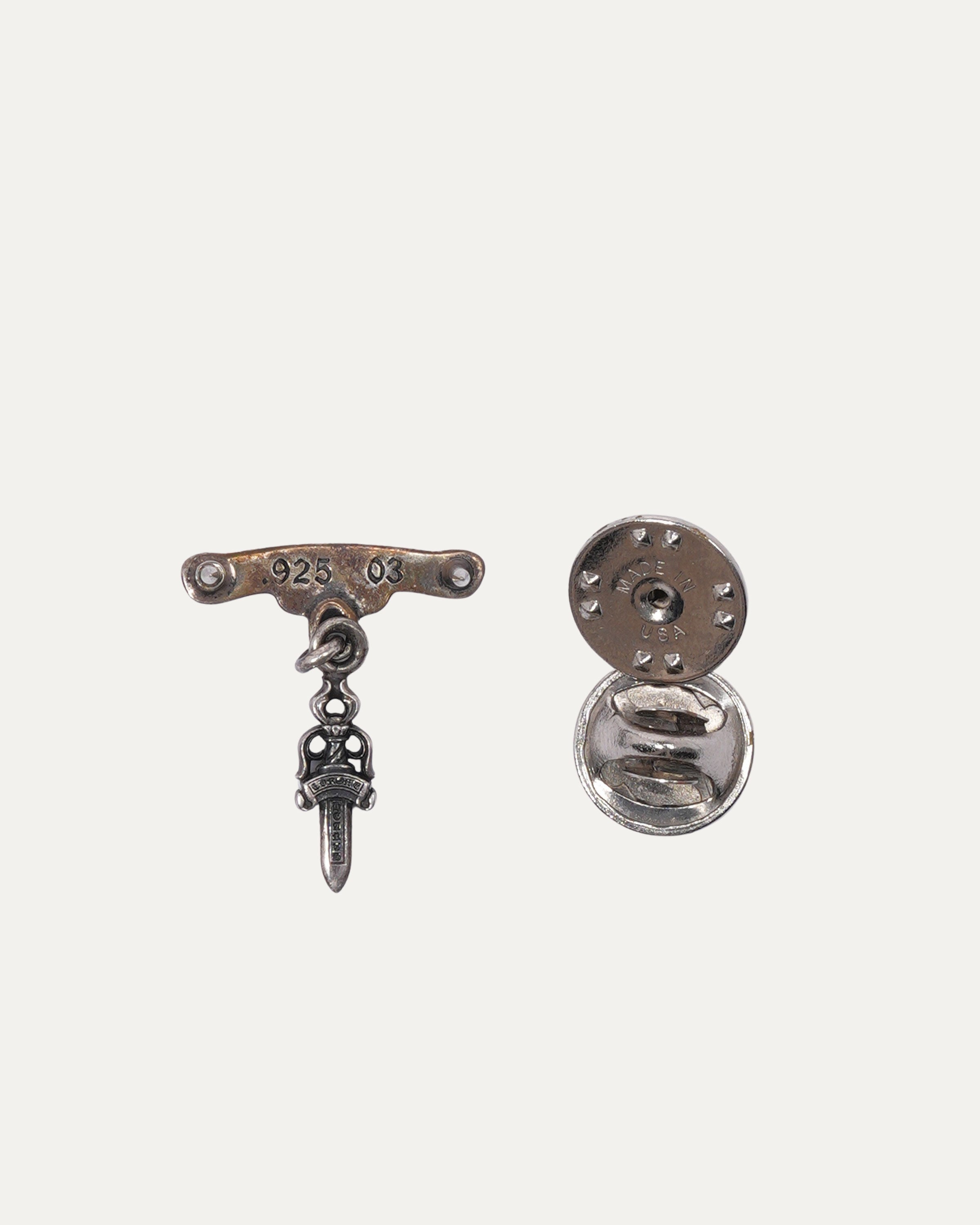 Dagger and Scroll Pin