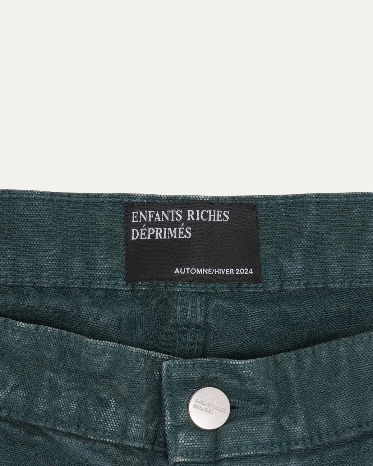 Distressed Double Knee Paint Pants