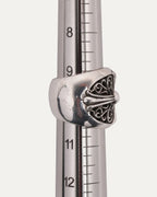 Oval Cross Ring