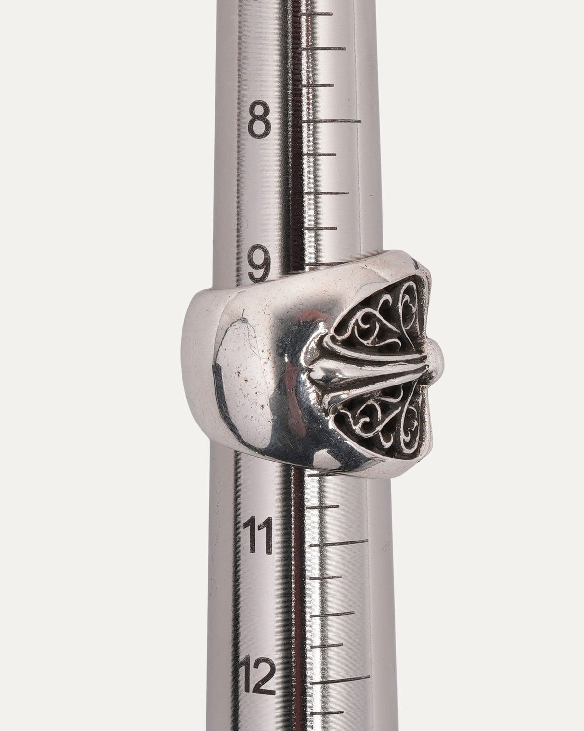 Oval Cross Ring