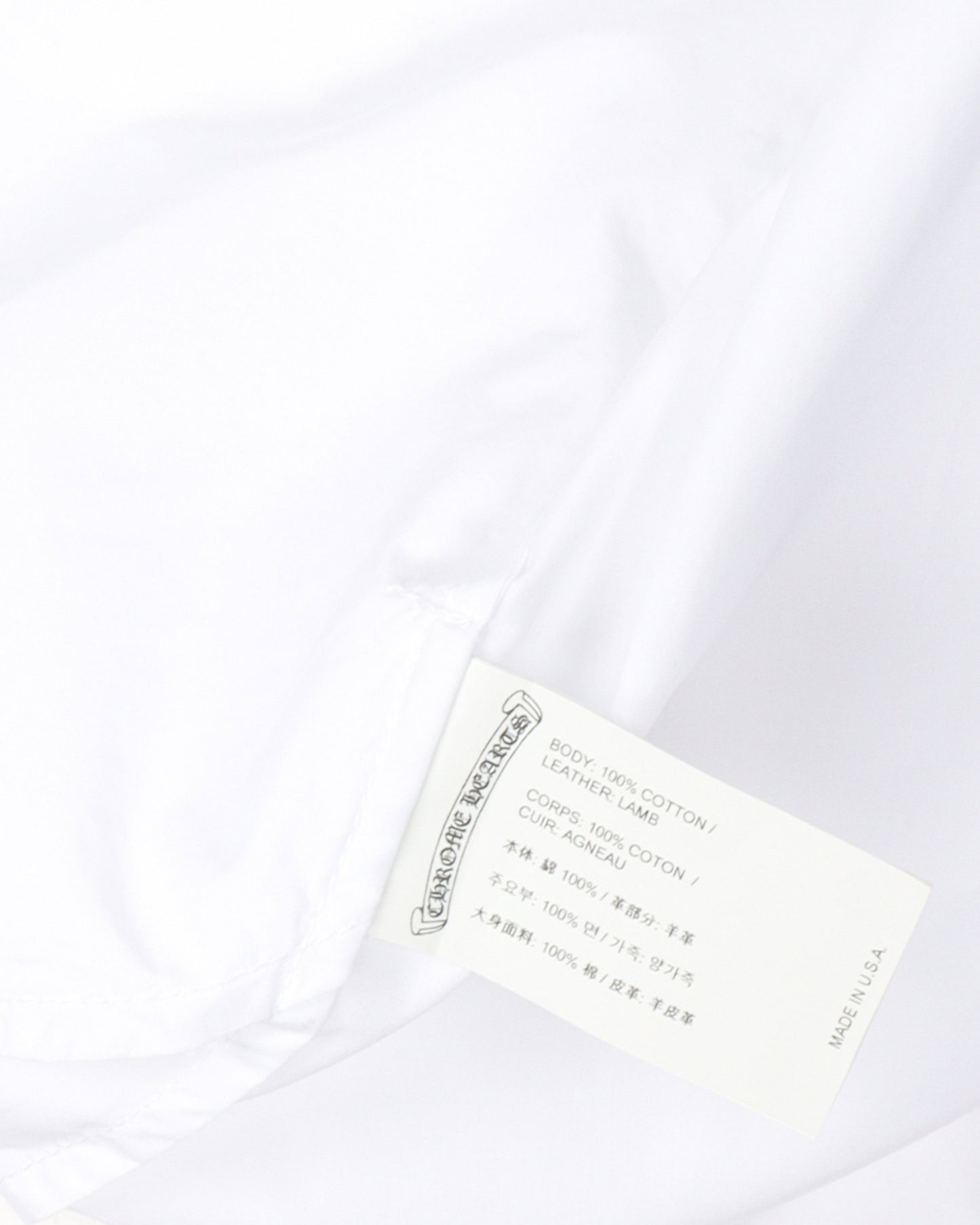 Oversized Cross Patch Shirt