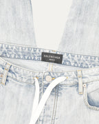 Shoelace Belt Jeans
