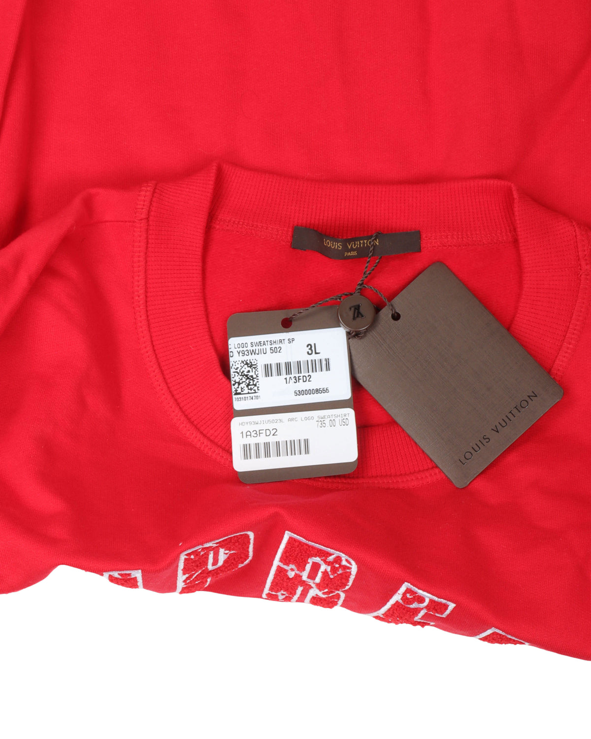Supreme Arc Logo Crewneck Sweatshirt