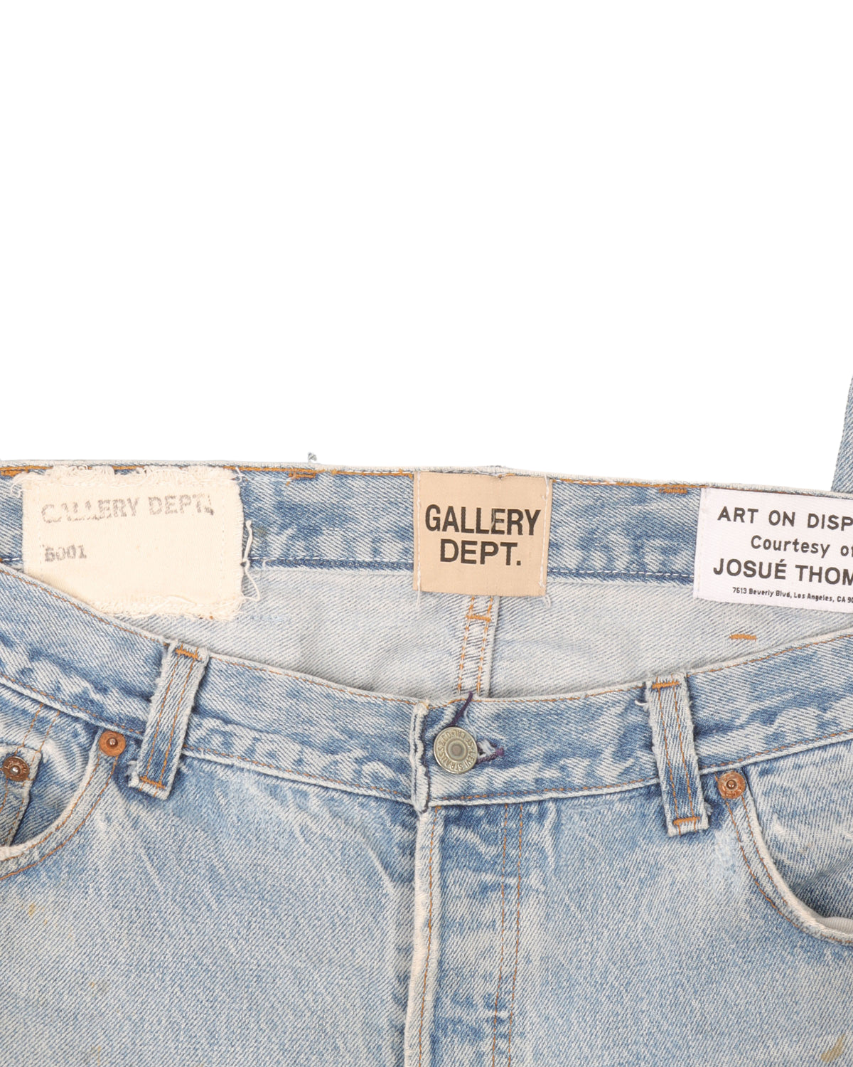 Leather G Patch 5001 Jeans