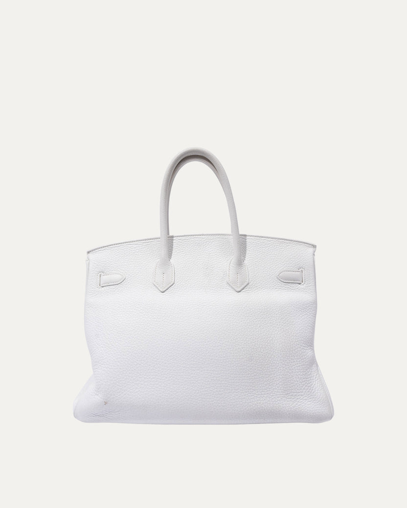 Blanc Togo Birkin 35