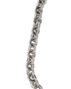 18K White Gold Paper Chain Bracelet