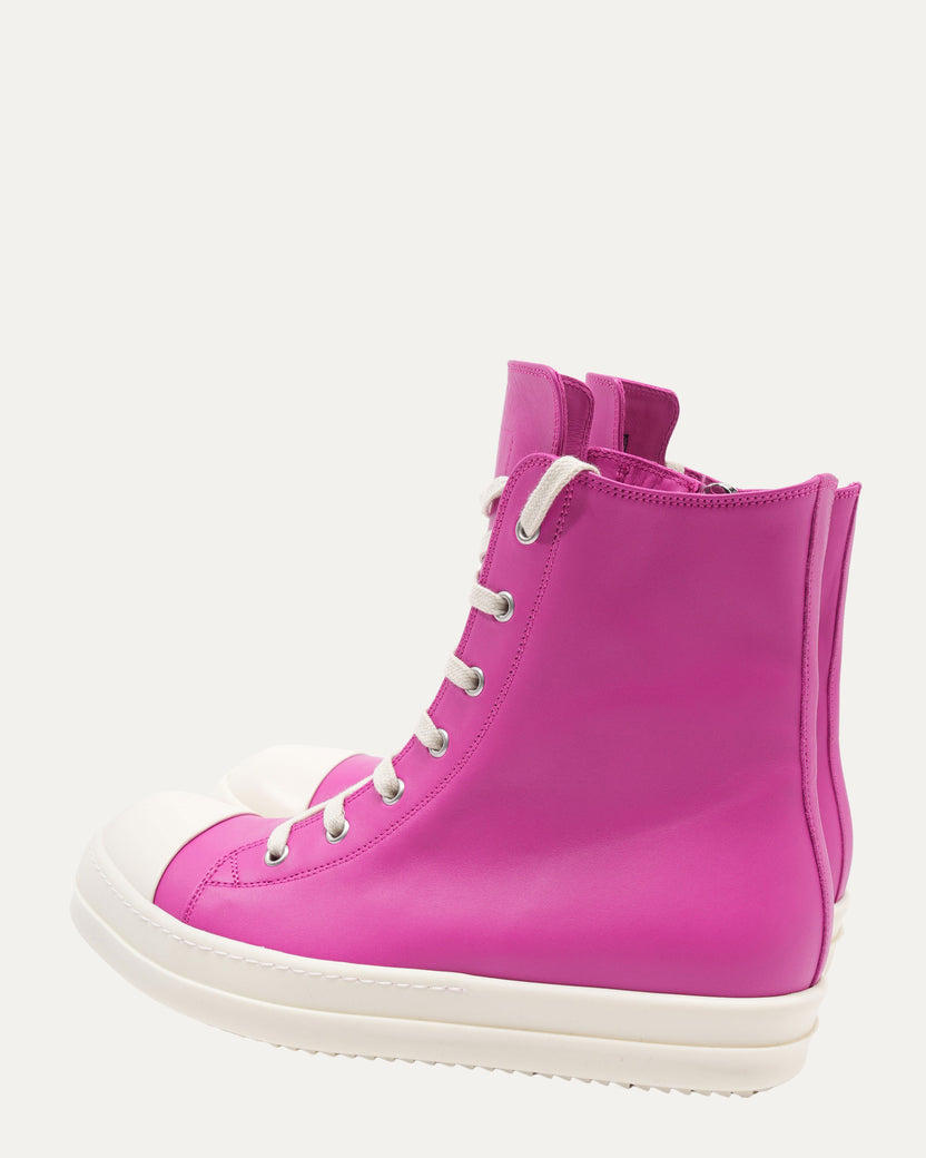 Leather Ramone High Top Sneakers