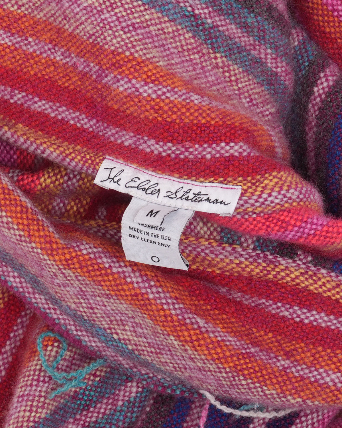 Cashmere Striped Decon Jacket