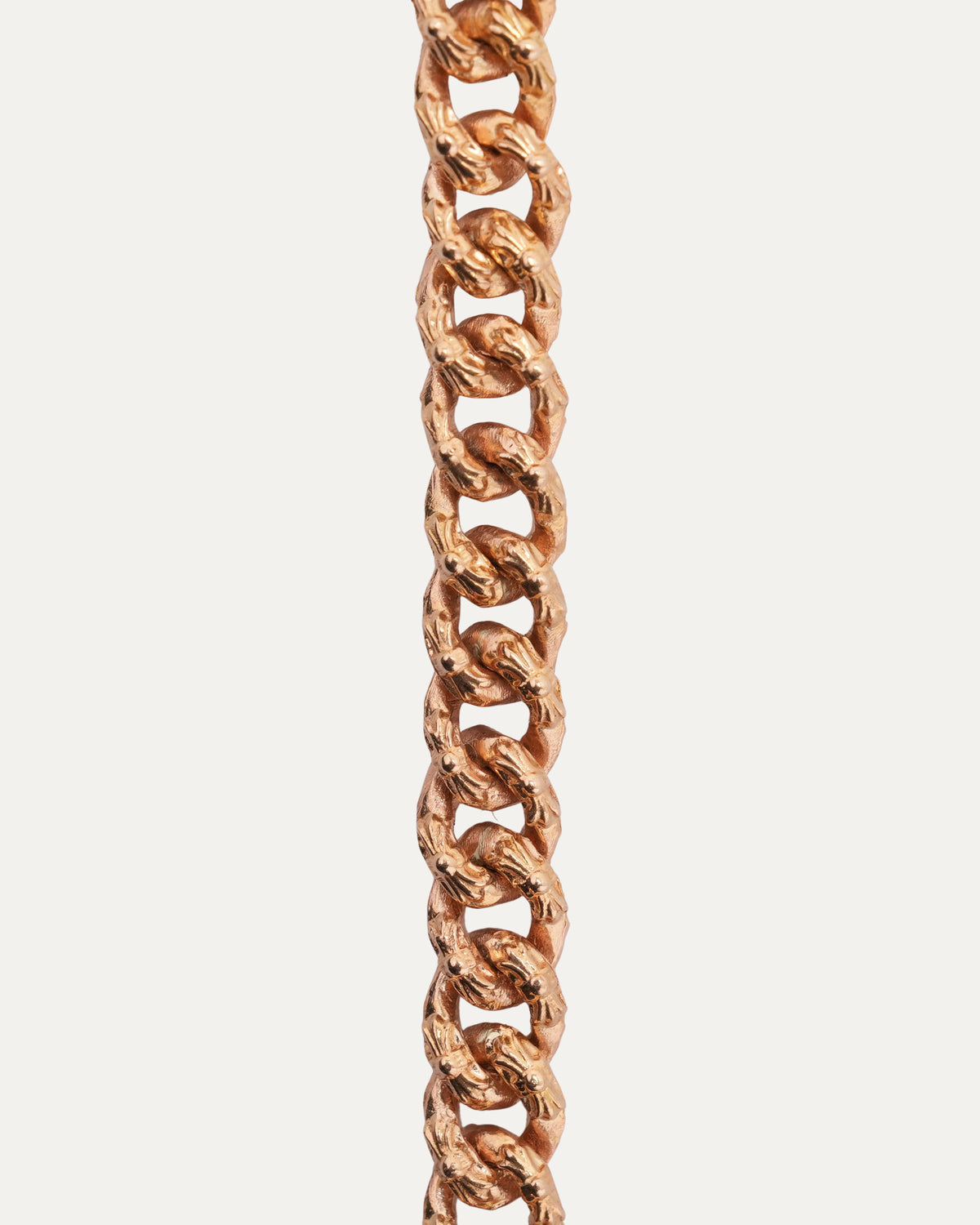 Gold Mini Extra Fancy Link Bracelet