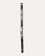 Studded Cow Hair Inlay Belt