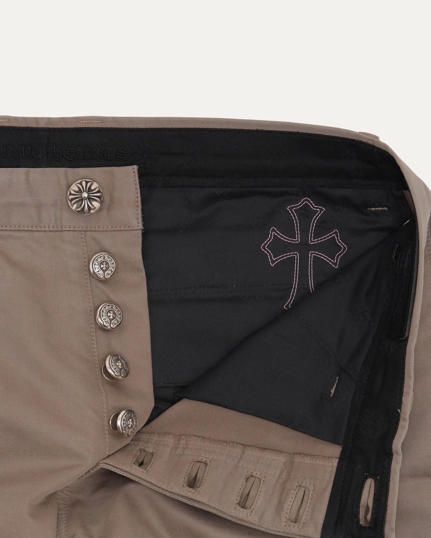 Cross Patch Chino Pants