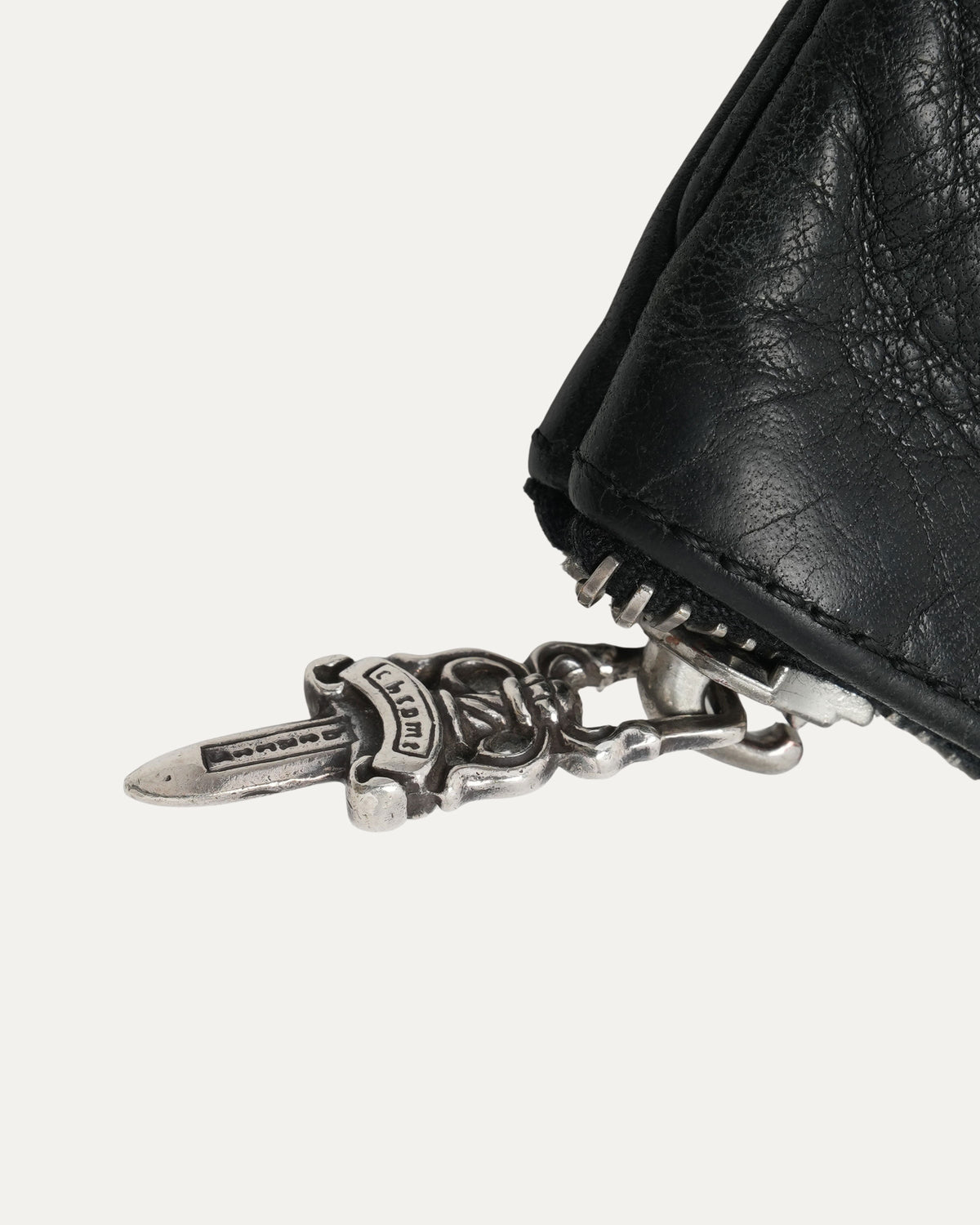 Cross Patch Zip Wallet