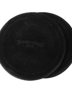 Leather Plus Cross Coaster Set