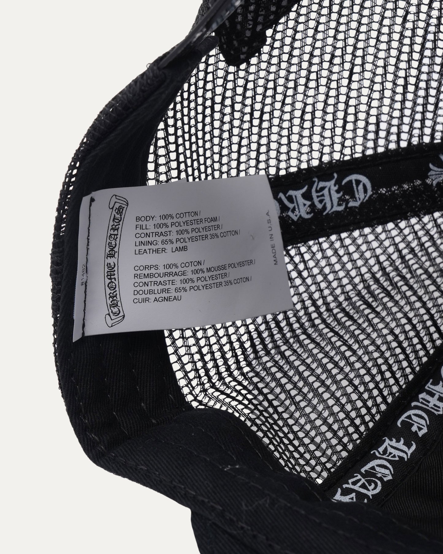 Cemetery Cross Patch Trucker Hat