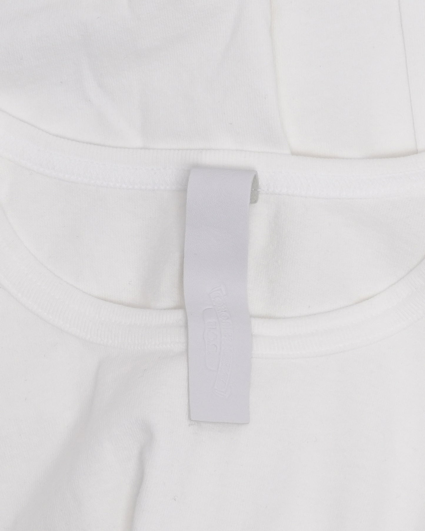 Embroidered Eye Chart Long Sleeve Pocket T-Shirt