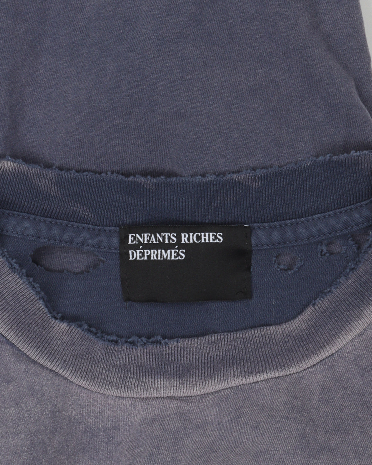 Distressed Fade Pocket T-Shirt