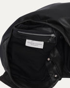 Leather Button Vest