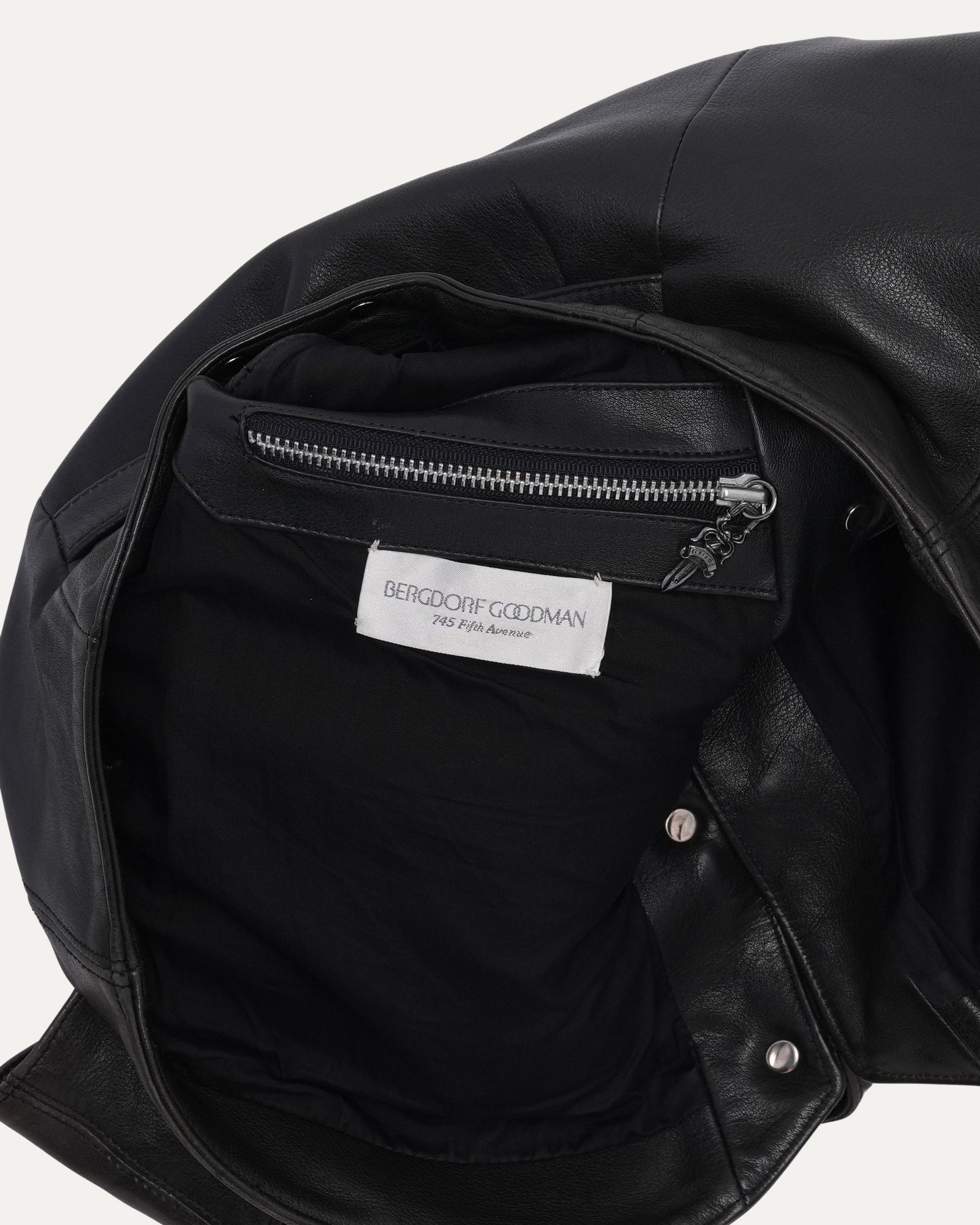 Leather Button Vest