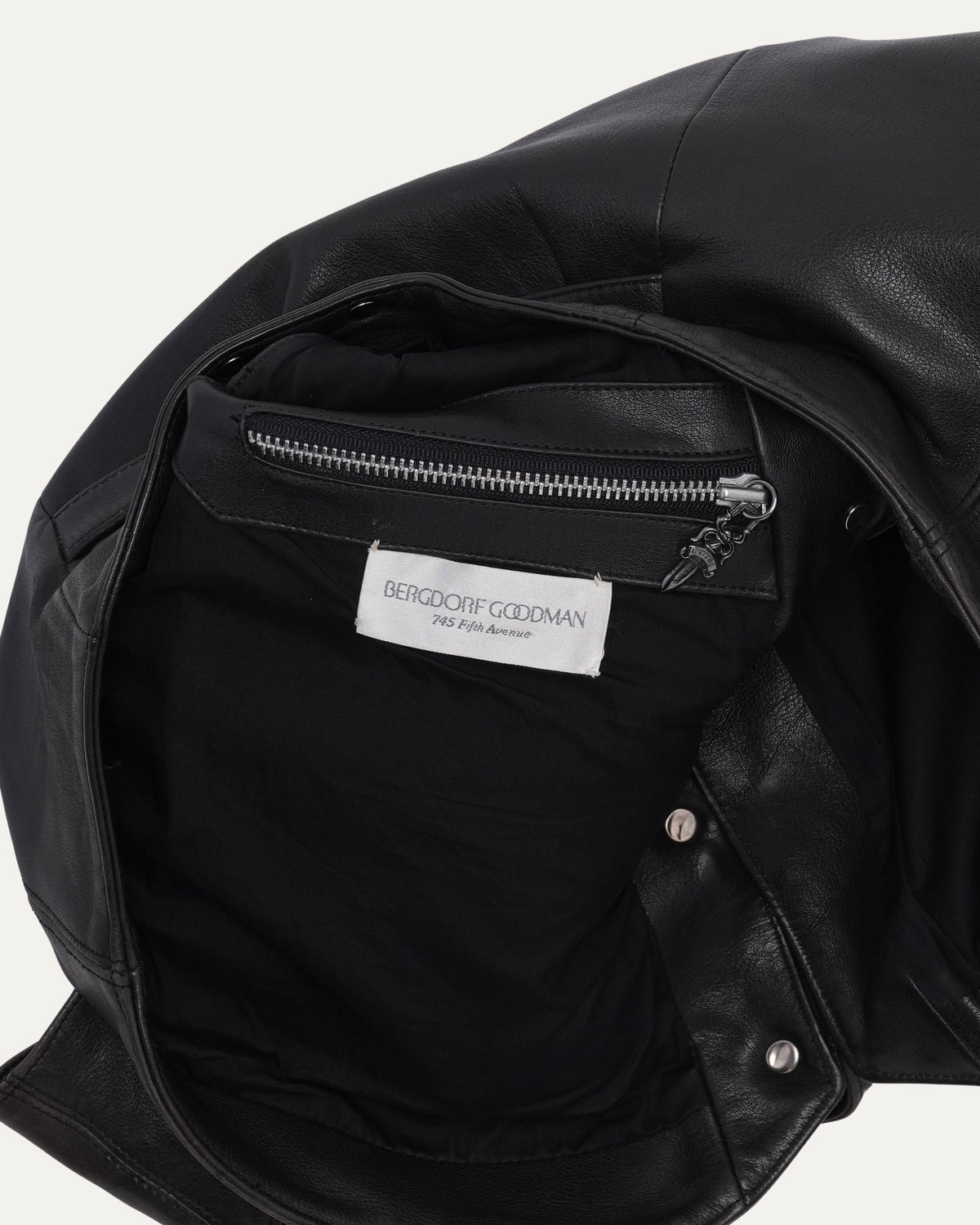 Leather Button Vest