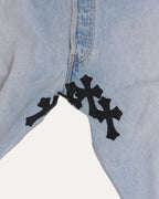 Levi's 501 Cross Patch Jeans