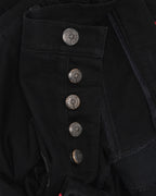 Fleur Knee Cross Star and Dagger and Patch Jeans