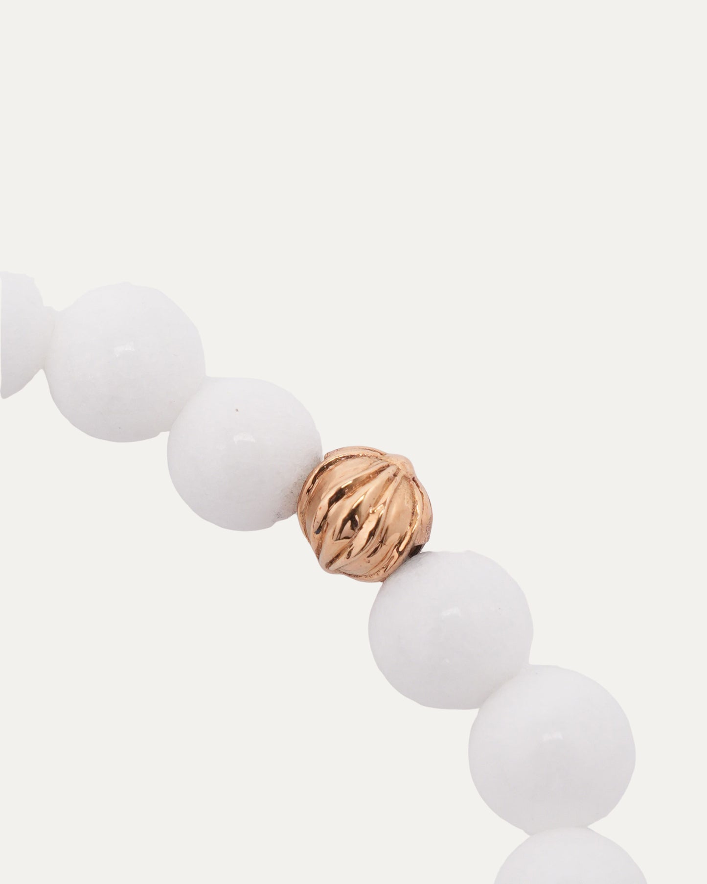 22k Gold Heart Bead Bracelet