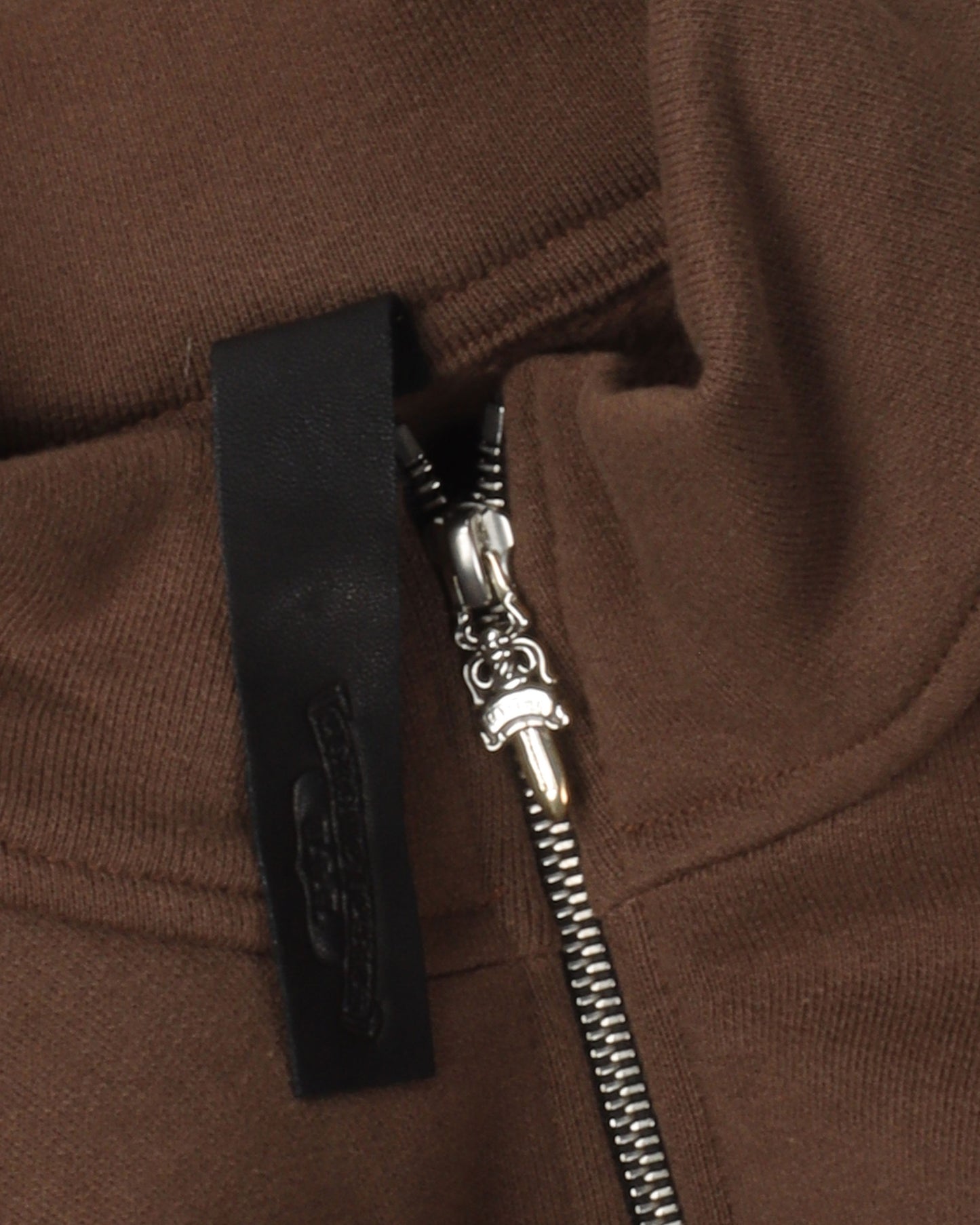 Embroidered Quarter-Zip Sweatshirt