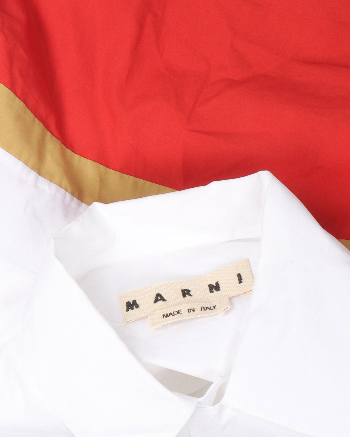Contrast Band Shirt