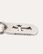 Small Cut Out Cross Dog Tag Pendant