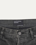 Straight Leg Distressed Jeans