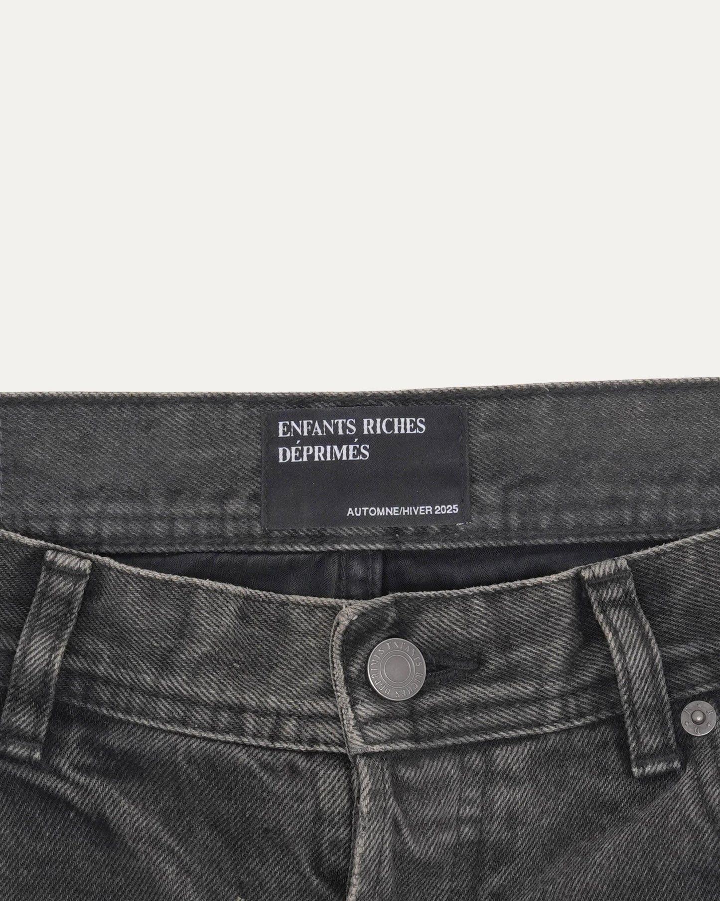 Straight Leg Distressed Jeans