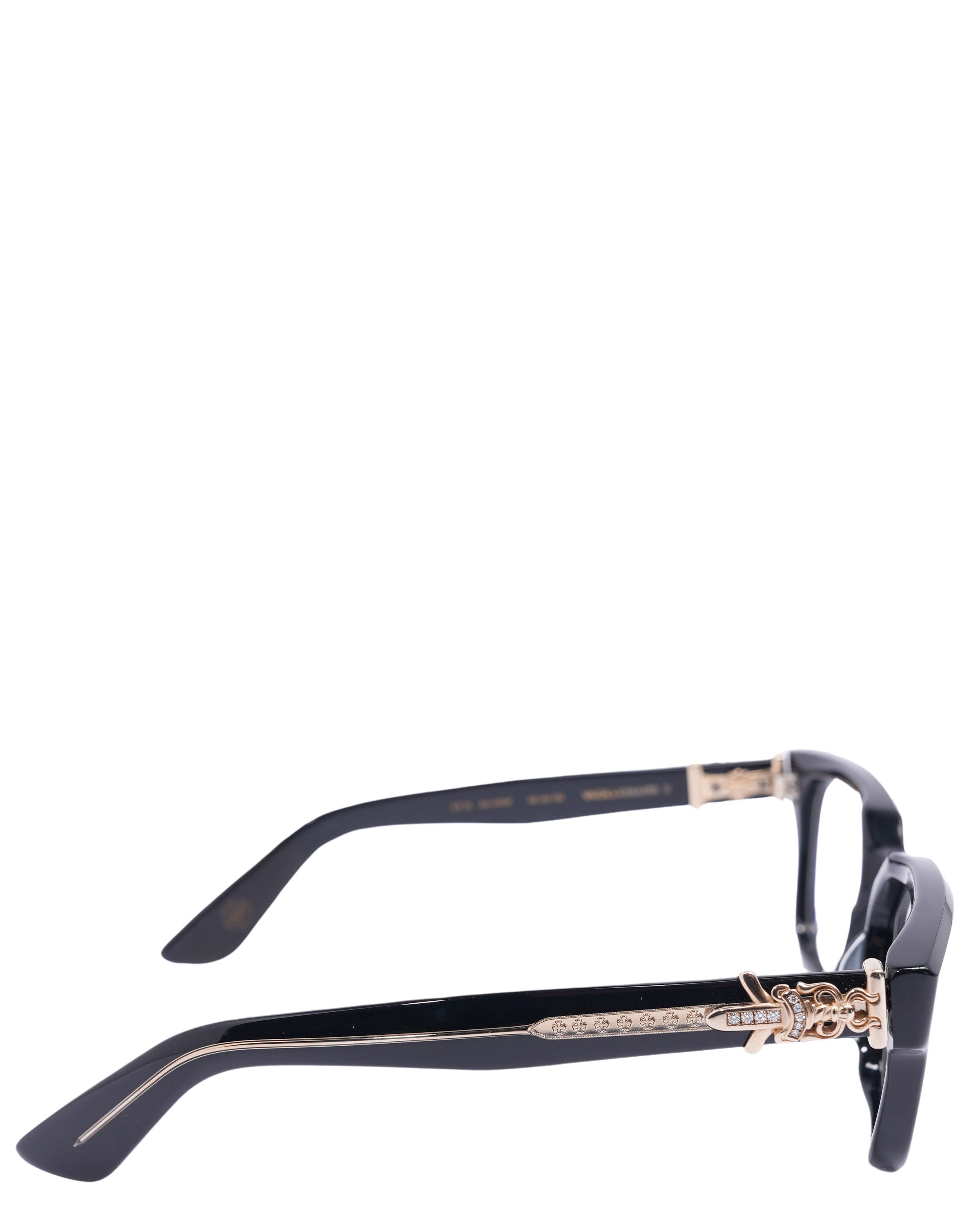 Vagillionaire II 22k Gold & Diamond Glasses